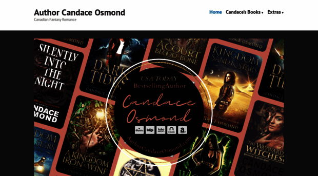 authorcandaceosmond.com