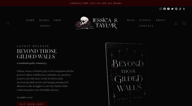 authorjessicastaylor.com