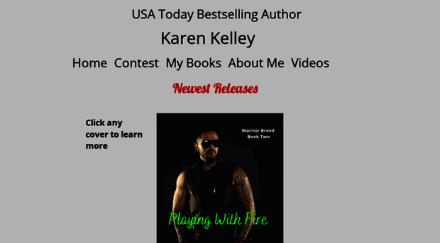 authorkarenkelley.com