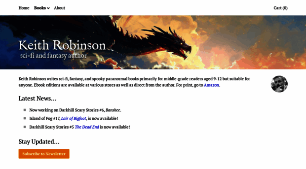 authorkeithrobinson.com