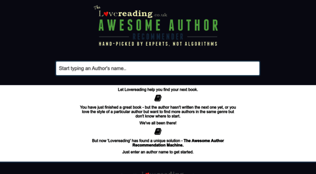 authormachine.lovereading.co.uk