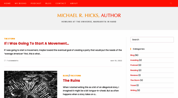 authormichaelhicks.com