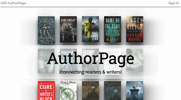 authorpage.com