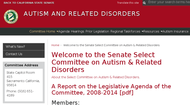 autism.senate.ca.gov