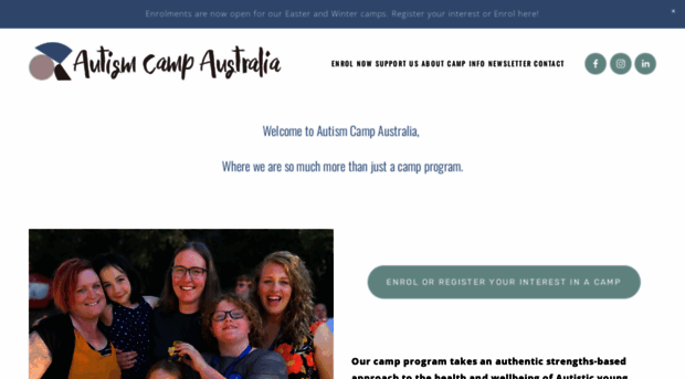 autismcampaustralia.org