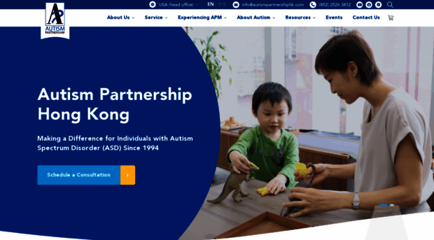 autismpartnership.com.hk