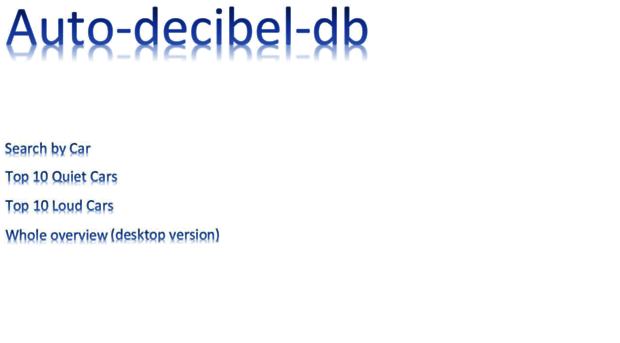 auto-decibel-db.com