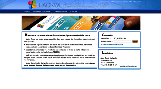 auto-ecole-lycee-lillebonne.packweb2.com