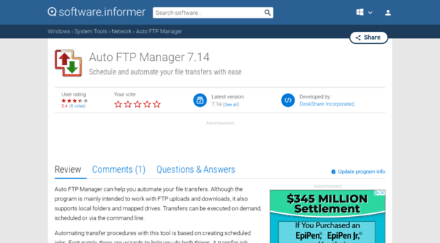 auto-ftp-manager.software.informer.com