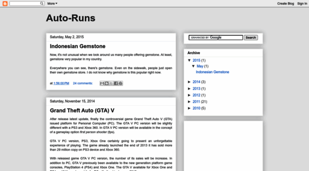 auto-runs.blogspot.com