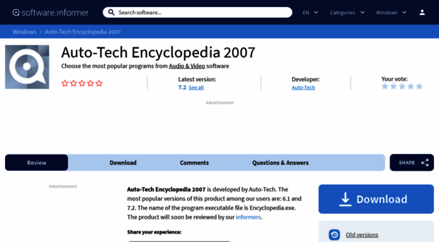 auto-tech-encyclopedia-2007.software.informer.com