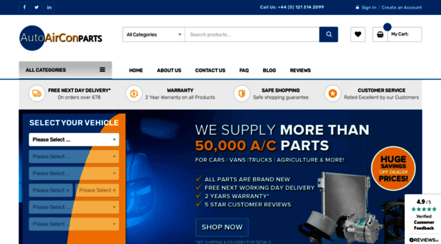 autoairconparts.co.uk