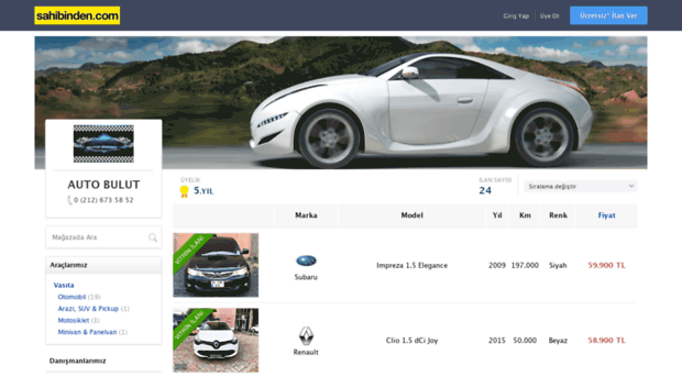 autobulut.sahibinden.com