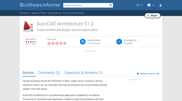 autocad-architecture.software.informer.com