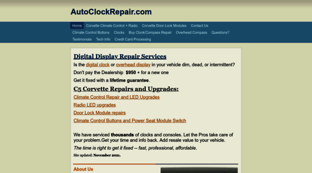 autoclockrepair.com