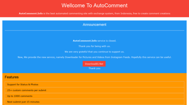 autocomment.info