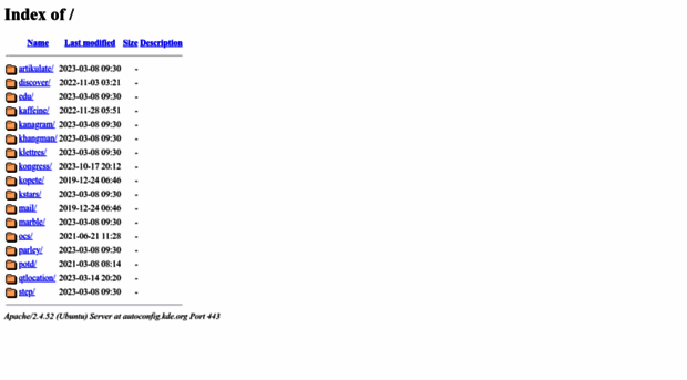 autoconfig.kde.org