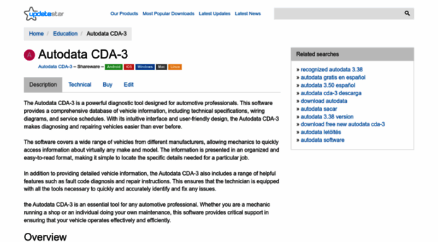 autodata-cda-3.updatestar.com