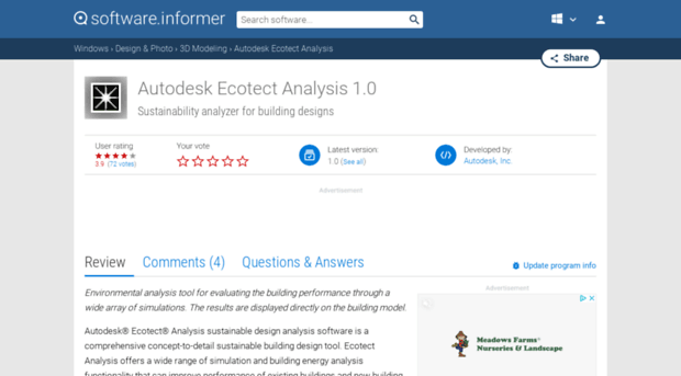 autodesk-ecotect-analysis.software.informer.com