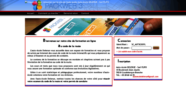 autoecole-delerue-coudekerquebranche.packweb2.com