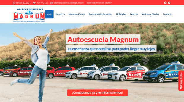 autoescuelamagnum.com