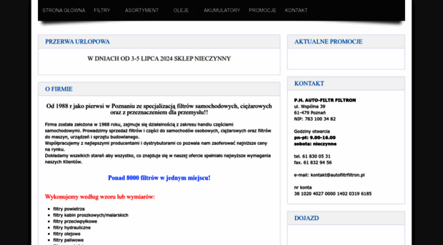 autofiltrfiltron.pl
