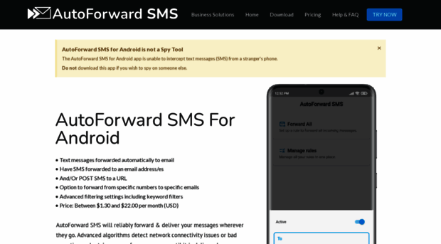 autoforwardsms.com