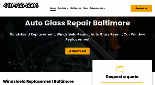 autoglassrepairbaltimore.net