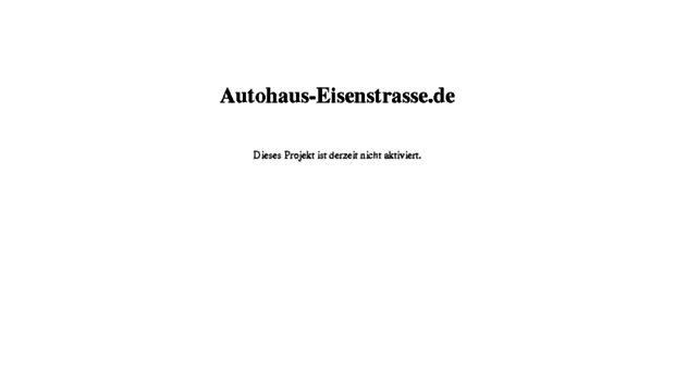 autohaus-eisenstrasse.de