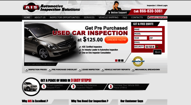 autoinspectionservices.com