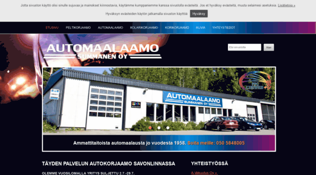 automaalaamosummanen.fi