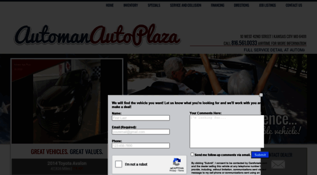 automanautoplaza.com