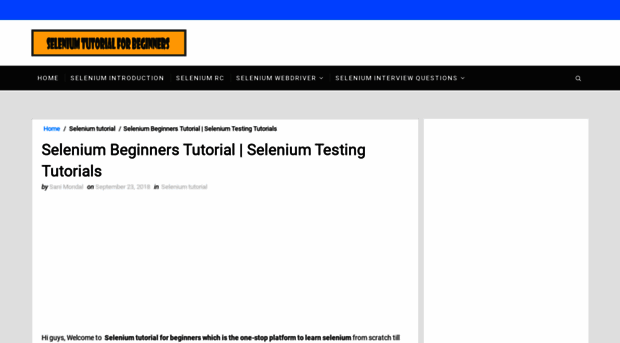 automation-seleniumtutorial.blogspot.com