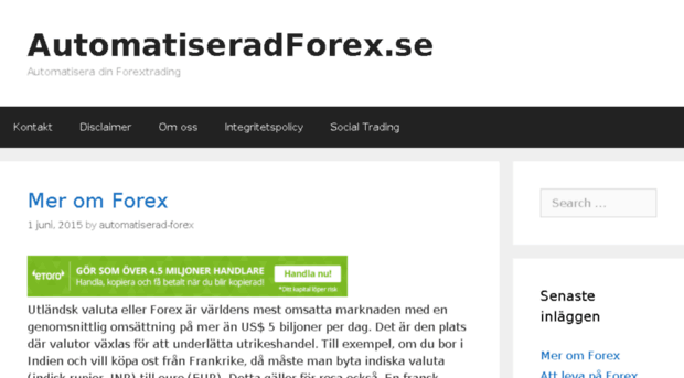 automatiseradforex.se