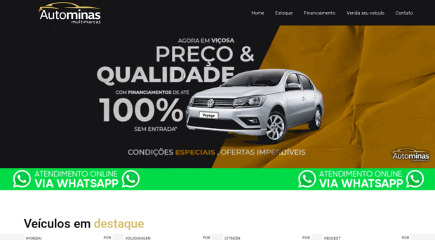 autominasveiculos.com