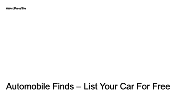 automobilefinds.com