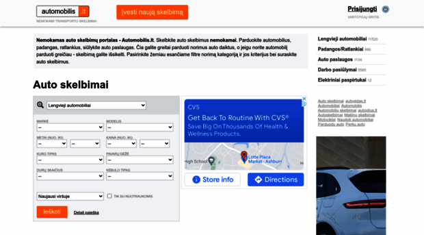 automobilis.lt