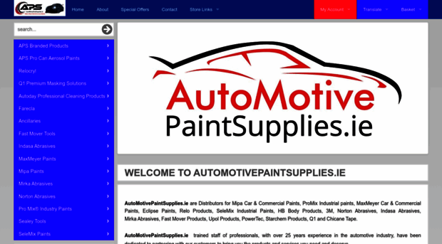 automotivepaintsupplies.ie