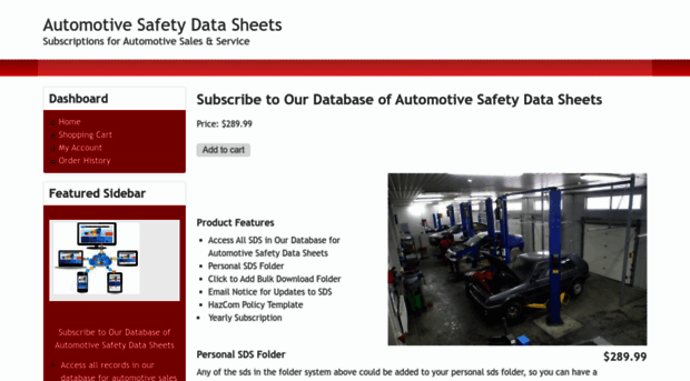 automotivesafetydatasheets.com