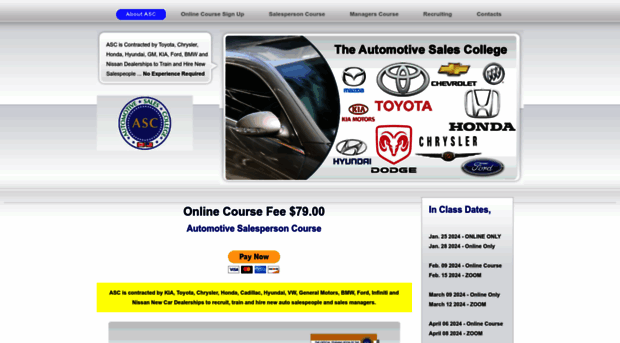 automotivesalescollege.com