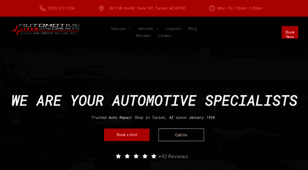 automotivespecialistsaz.com