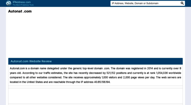 autonat.com.ipaddress.com