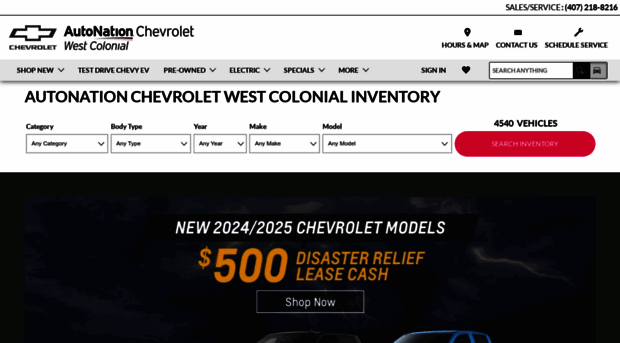 autonationchevroletwestcolonial.net