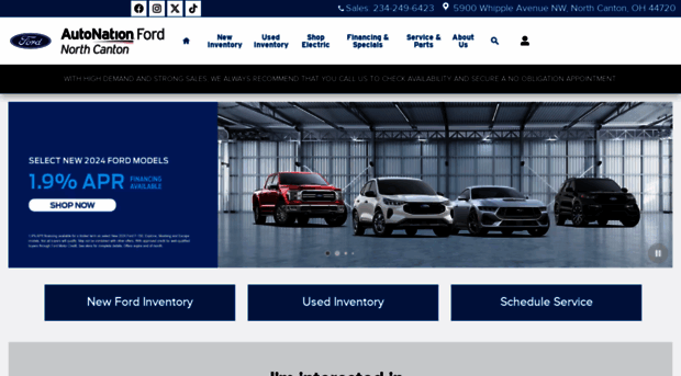 autonationfordnorthcanton.com