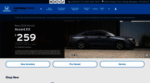 autonationhonda385.com