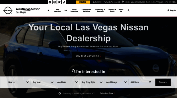 autonationnissanlasvegas.com