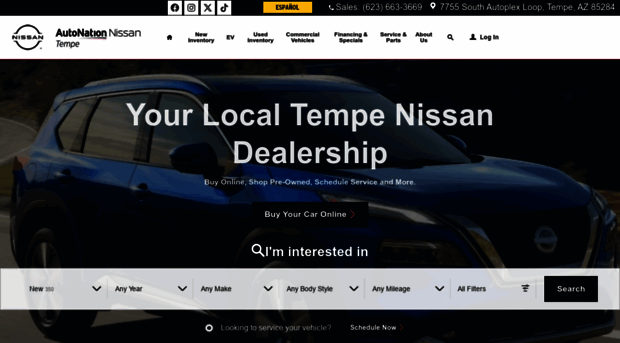 autonationnissantempe.com