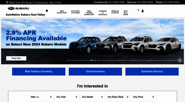 autonationsubaruhuntvalley.com