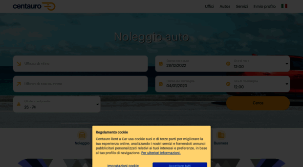 autonoleggio.centauro.net