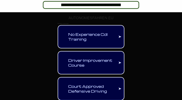 autonomesfahren.eu